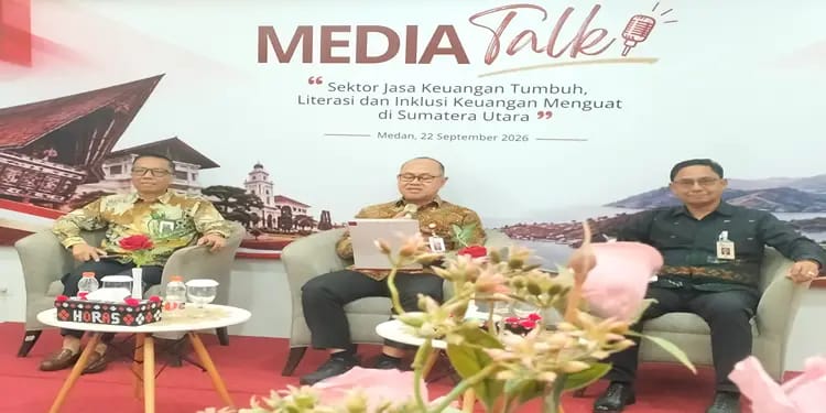 OJK Sumut Catat Aset Bank Umum Rp371,1 Triliun per Juli 2026, Kredit UMKM Justru Turun 1,77 Persen