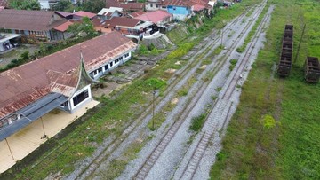 KAI Mulai Hidupkan Rel Mati Sumatera, 400 Km Trase Paling Siap