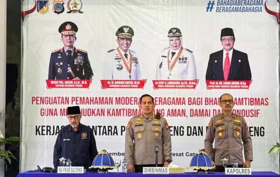 Polda Sulteng Bekali 100 Bhabinkamtibmas Parigi Moutong Moderasi Beragama, Libatkan FKUB