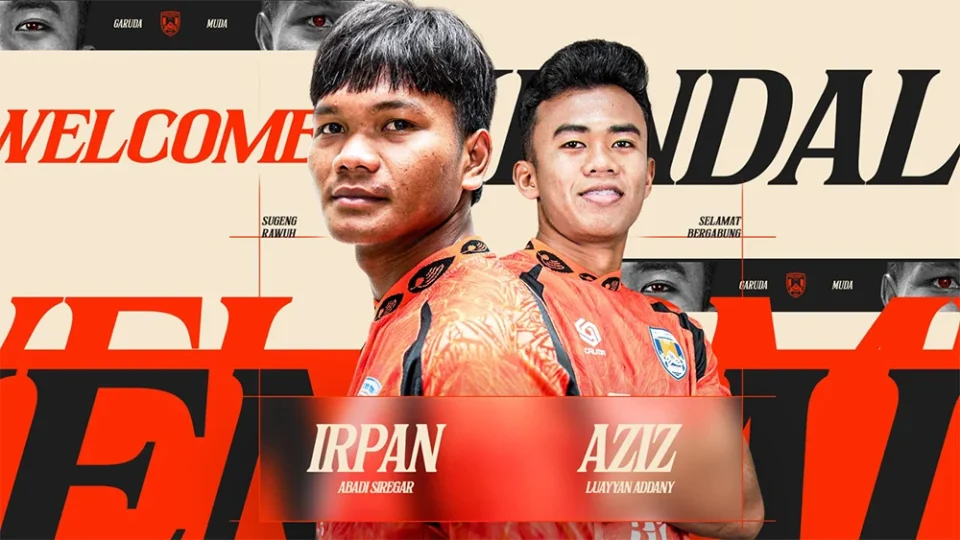 Kendal Tornado FC Pinjam Aziz Luayyan dan Irpan Abadi Siregar
