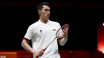 Jonatan Christie Kalah 13-21, 18-21 dari Shi Yuqi, Indonesia Tertinggal 0-1 di Final Beregu Asian Games