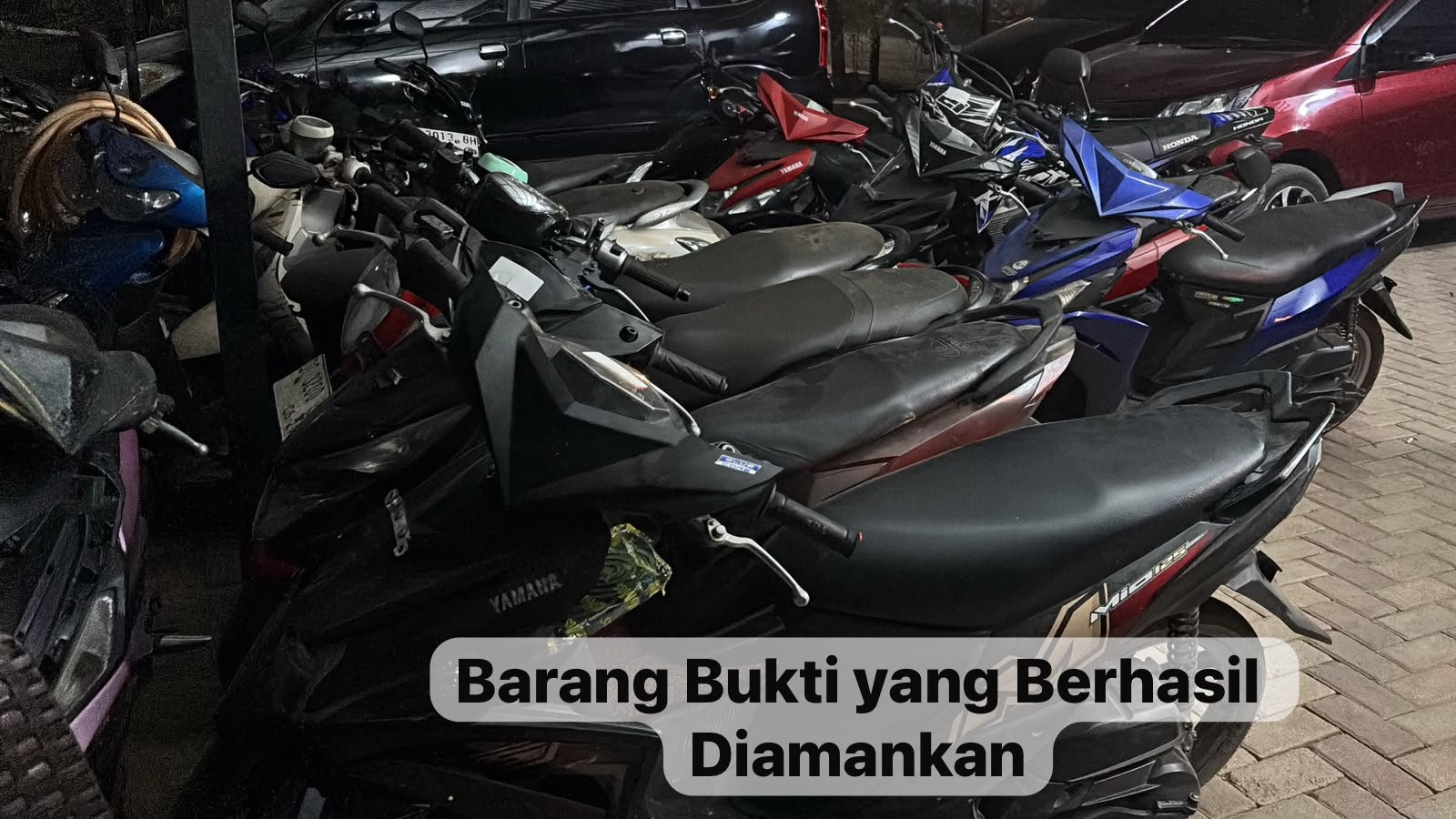 Polresta Kendari Ungkap Jaringan Curanmor Lintas 18 TKP, 15 Motor Diamankan