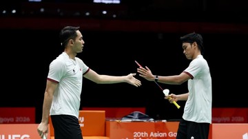 Fajar/Fikri Kalah Dramatis 20-22, 21-19, 14-21, Indonesia Tertinggal 0-2