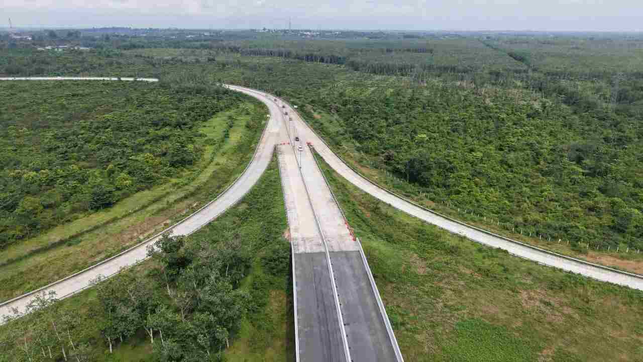 Hutama Karya Kejar Percepatan Tol Palembang–Betung, Progres Tembus 87,18 Persen