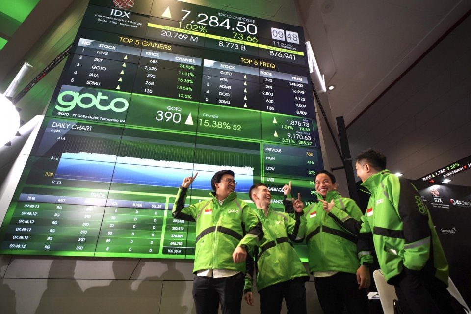 Saham GOTO Tertekan Aturan Batas Bawah Rp 1, Morgan Stanley Borong 400 Juta Saham