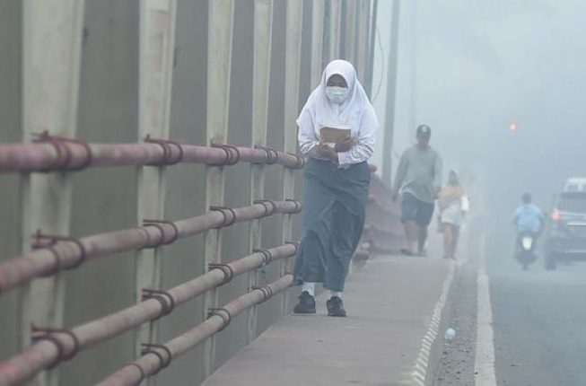 Kualitas Udara Palembang Memburuk Dini Hari, 2 Wilayah Masuk Level Berbahaya dengan Angka 333 dan 425