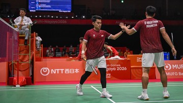 Leo/Daniel Menang Dramatis, Indonesia Vs China Imbang 2-2 di Semifinal Asian Games 2026