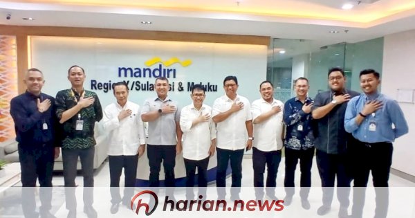 PWI Sulsel Audiensi ke Bank Mandiri Makassar, Bahas Kemitraan Sebelum Pelantikan 17 Oktober 2026