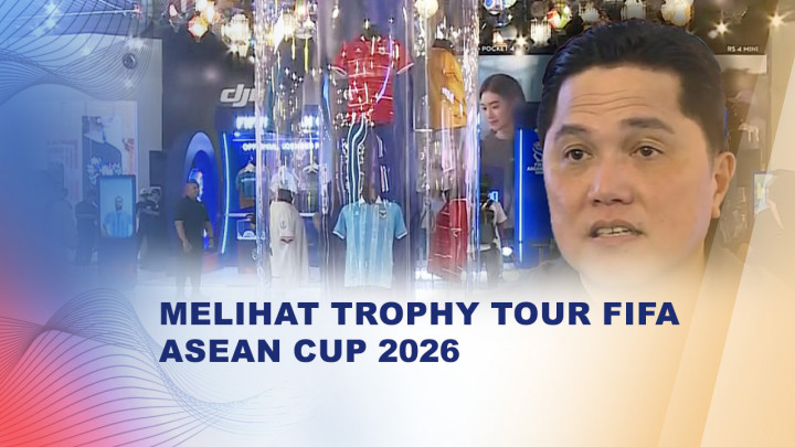 Trofi FIFA ASEAN Cup 2026 Dipamerkan di Bandung, Erick Thohir Soroti Pembinaan Muda