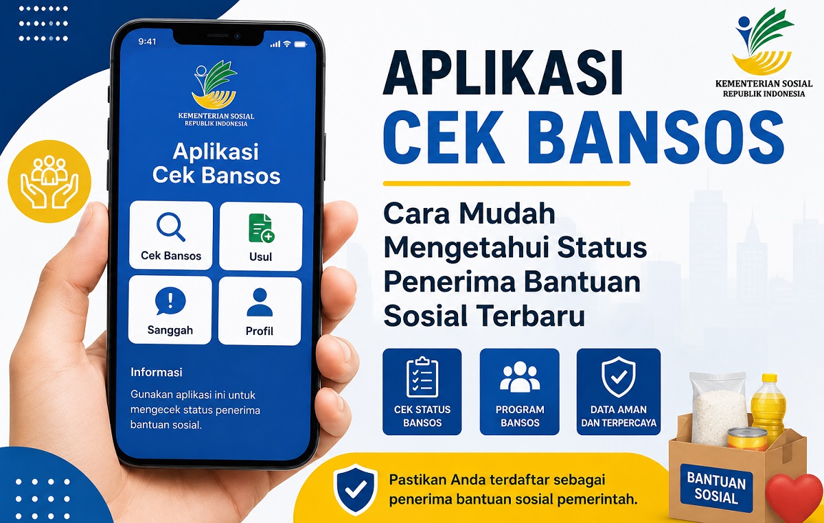 Cara Daftar Bansos BLT Kesra Rp 900 Ribu Lewat HP, Cuma 6 Langkah