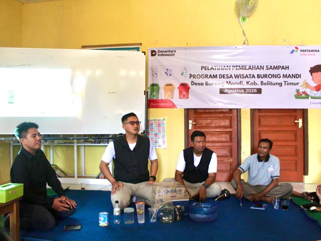 Burong Mandi Belitung Timur Dikelola Pokdarwis Berage, Pendapatan Rp9,58 Juta per Bulan