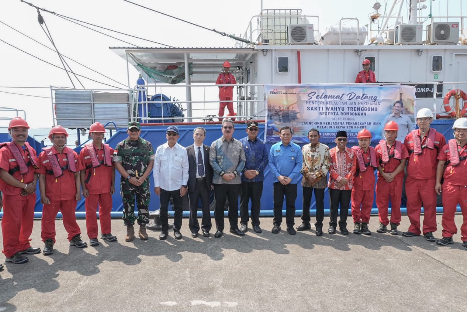 Maluku Luncurkan Kerja Sama Penangkapan Ikan RI-Tiongkok di Tual, Gubernur Minta Hasil Tangkapan Diolah di Daerah