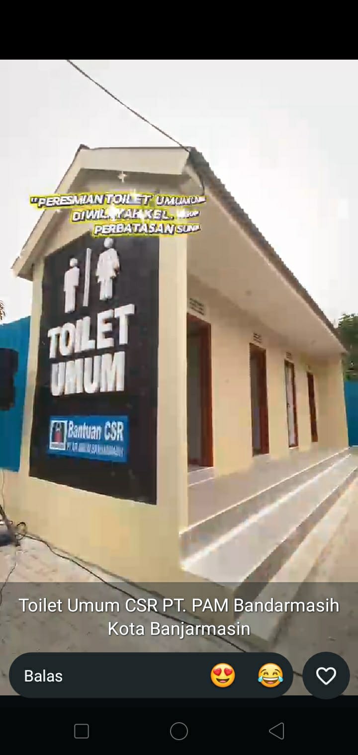 Wali Kota Banjarmasin Bongkar Jamban Apung di Sungai Baru, PAM Bandarmasih Siapkan Toilet Layak Lewat CSR