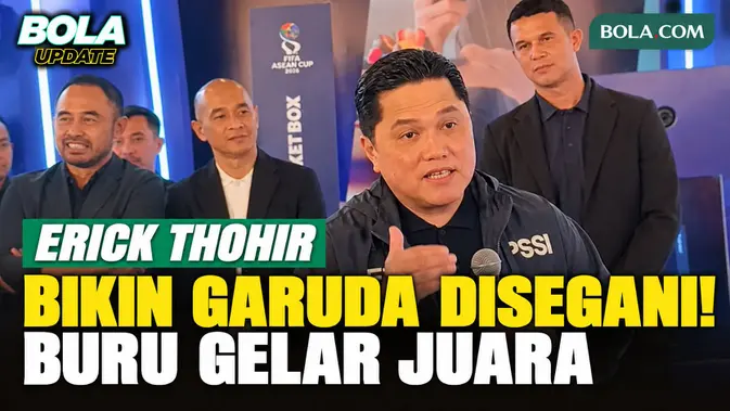 Erick Thohir Minta Timnas Indonesia Kembali Disegani di FIFA ASEAN Cup 2026