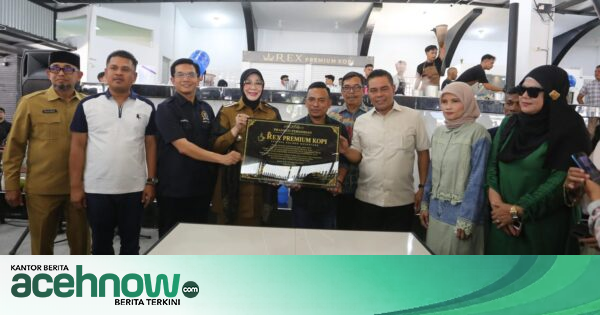 Wali Kota Banda Aceh Resmikan Rex Premium Kopi Peunayong, 35 Tenant dan 400 Menu Siap Beroperasi