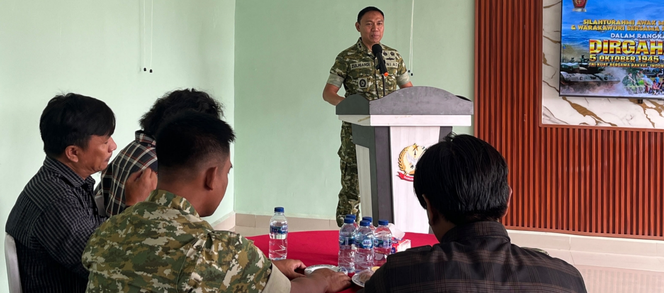 Kodim 0419/Tanjung Jabung Barat Gelar Karya Bakti hingga Turnamen Futsal Pelajar Jelang HUT TNI ke-81