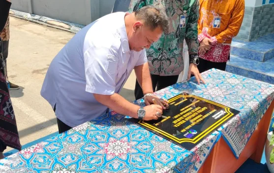 Bupati Bengkulu Selatan Resmikan Gapura dan 15 Titik Lampu Jalan di Kawasan Wisata Pantai Pasar Bawah