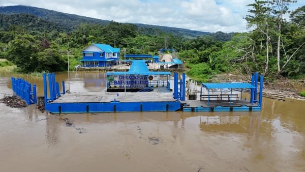 Pemkab Mahulu Kaji Pengembangan Dermaga Induk Batu Dinding di Long Melaham