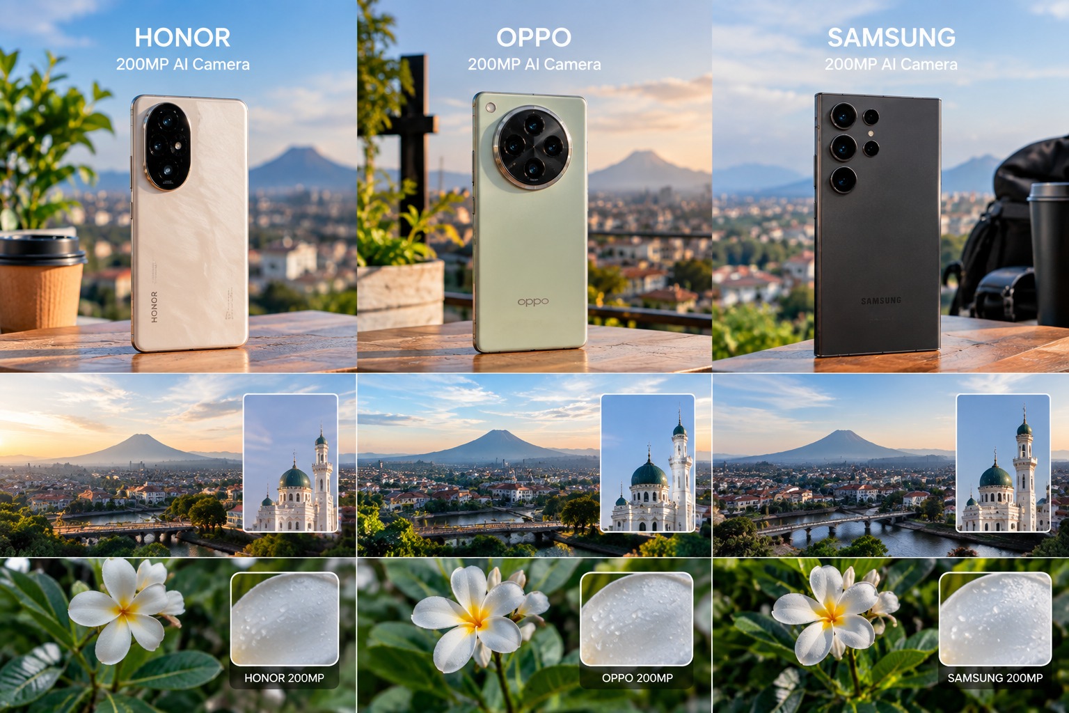 Honor vs OPPO vs Samsung: Beda Filosofi Kamera 200MP di 2026