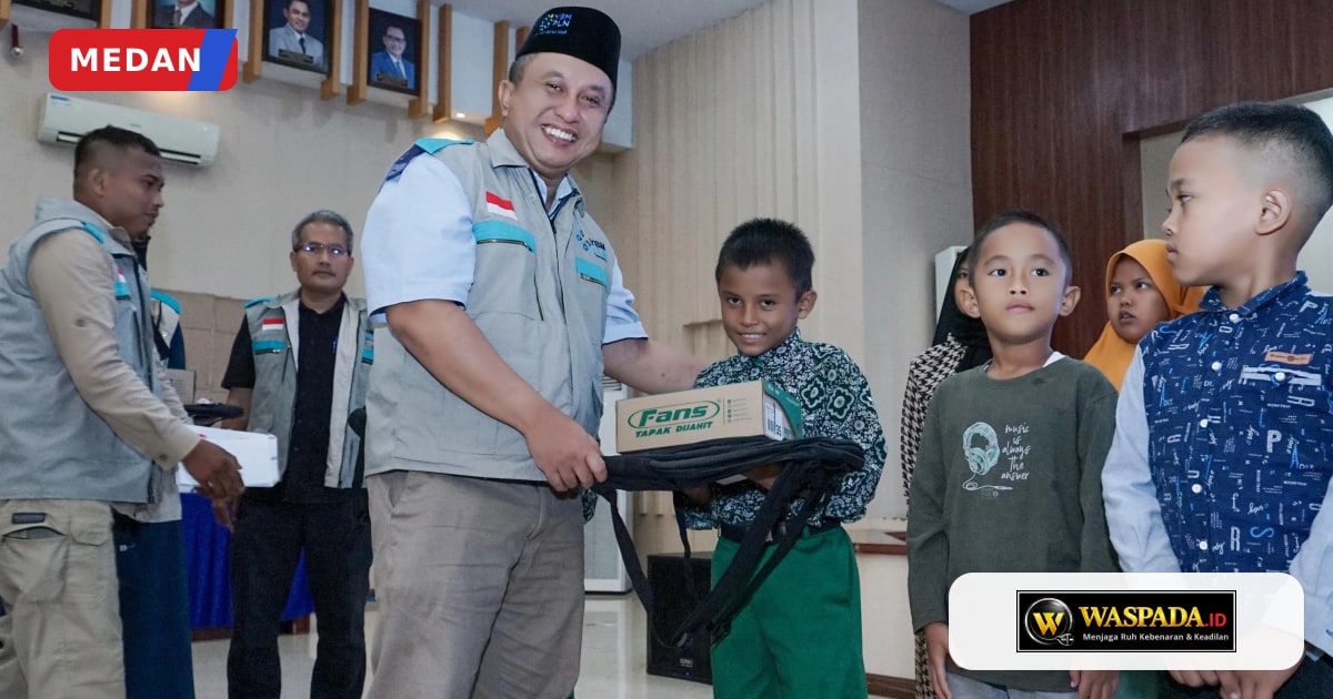 YBM PLN UID Sumut Kukuhkan GENCAR Batch III, Bantu Anak Yatim dan Dhuafa