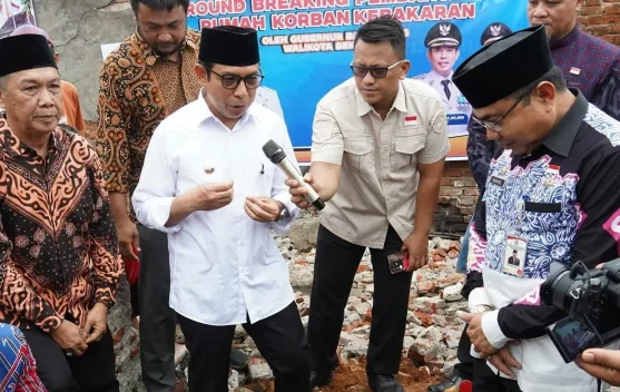 Pemprov dan Pemkot Bengkulu Mulai Bangun Kembali 19 Rumah Warga Pengantungan yang Terbakar