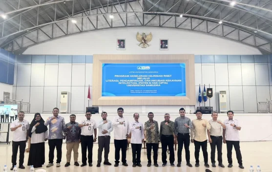 Kemenkum Aceh Serahkan Surat Tanda Register Sentra KI ke Unsam Langsa, Dorong Hilirisasi Riset Kampus