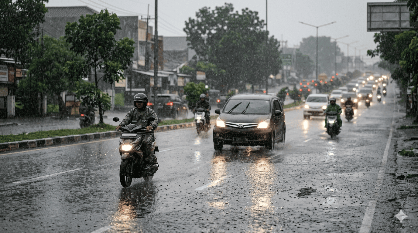 BMKG Prediksi Hujan Siang-Malam di 12 Daerah Sumsel, Suhu OKI Capai 35 Derajat