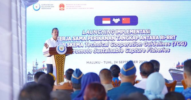 Menteri KKP Targetkan Tual Jadi Kota Industri Perikanan Terbaik Maluku, Kerja Sama RI-Tiongkok Resmi Dimulai