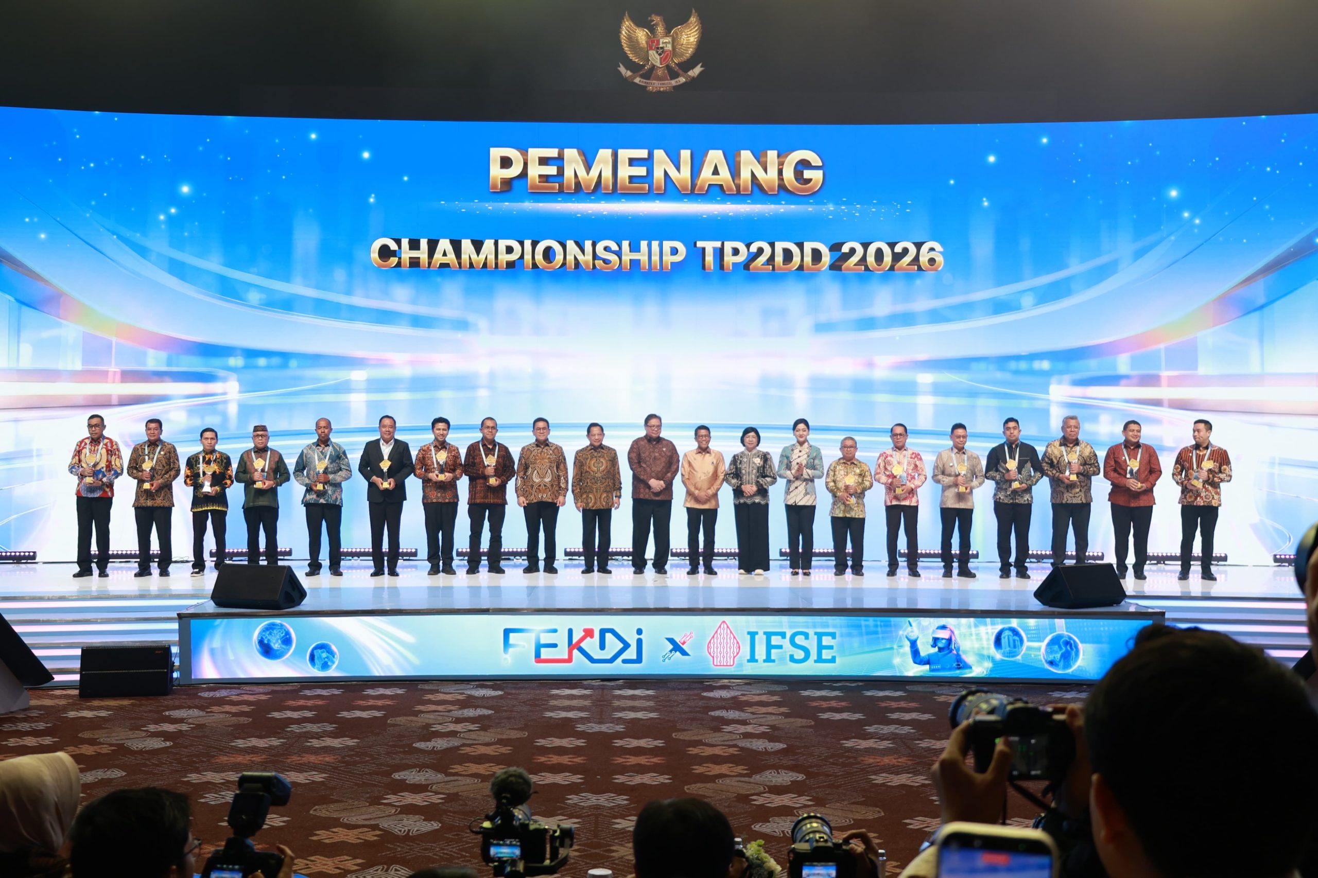 TPID Kota Serang Peringkat 2 Pengendalian Inflasi Jawa-Bali, Banten Borong 3 Penghargaan FEKDI 2026