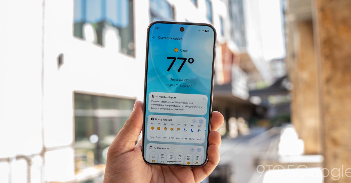 Pixel Weather Tambah Tombol Refresh di Widget Homescreen