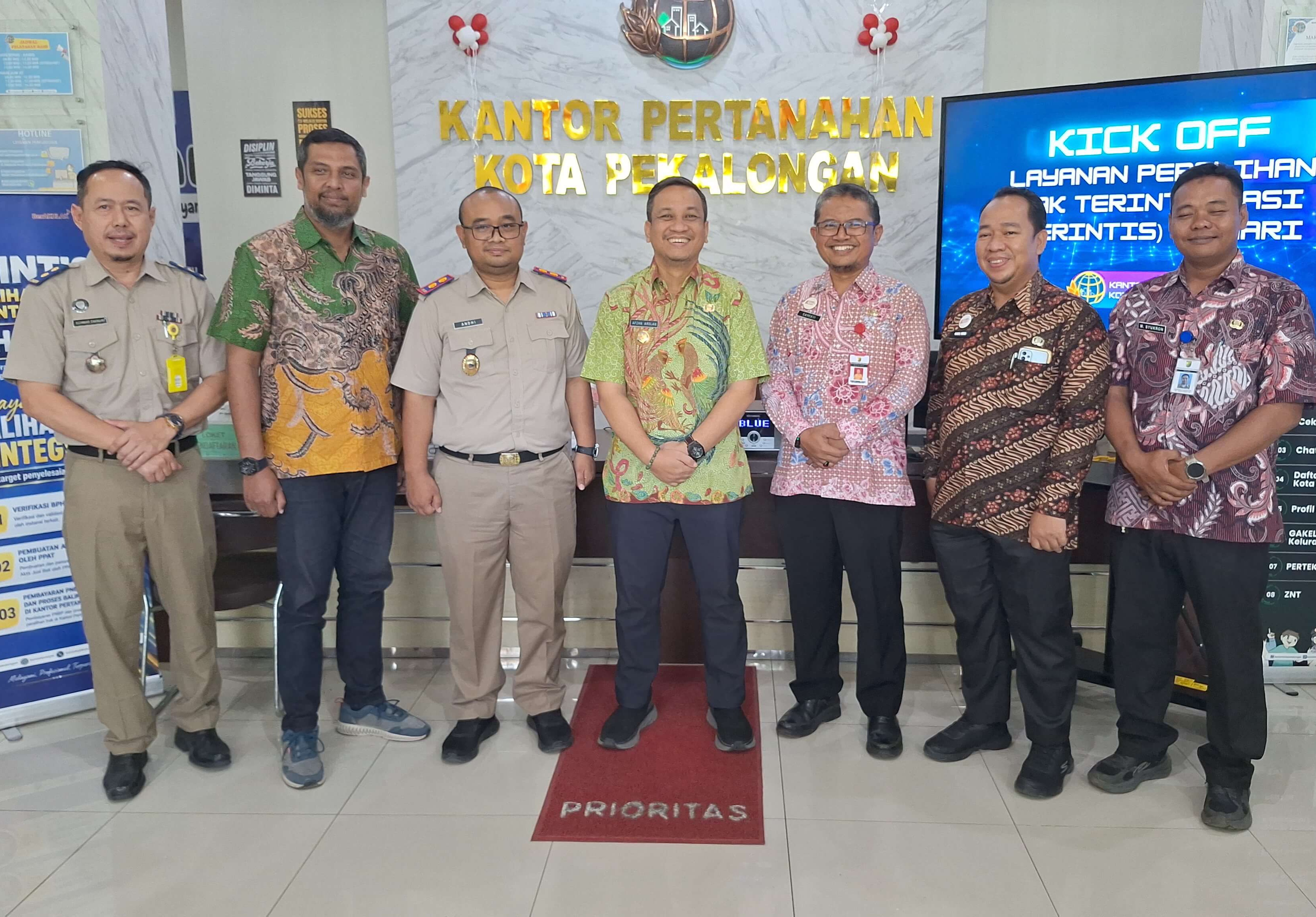 Pemkot Pekalongan dan BPN Luncurkan Layanan Perintis, Urus Peralihan Sertifikat Tanah Rampung 10 Hari