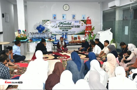 BRI Cabang Mamuju Peringati Maulid Nabi, Farianzi Tekankan Nilai Shiddiq dan Amanah dalam Melayani Nasabah