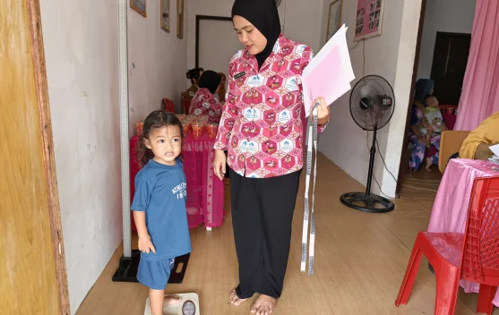 Posyandu Kemala Bhayangkari Tolitoli Dukung Kesehatan Balita Sejak Dini