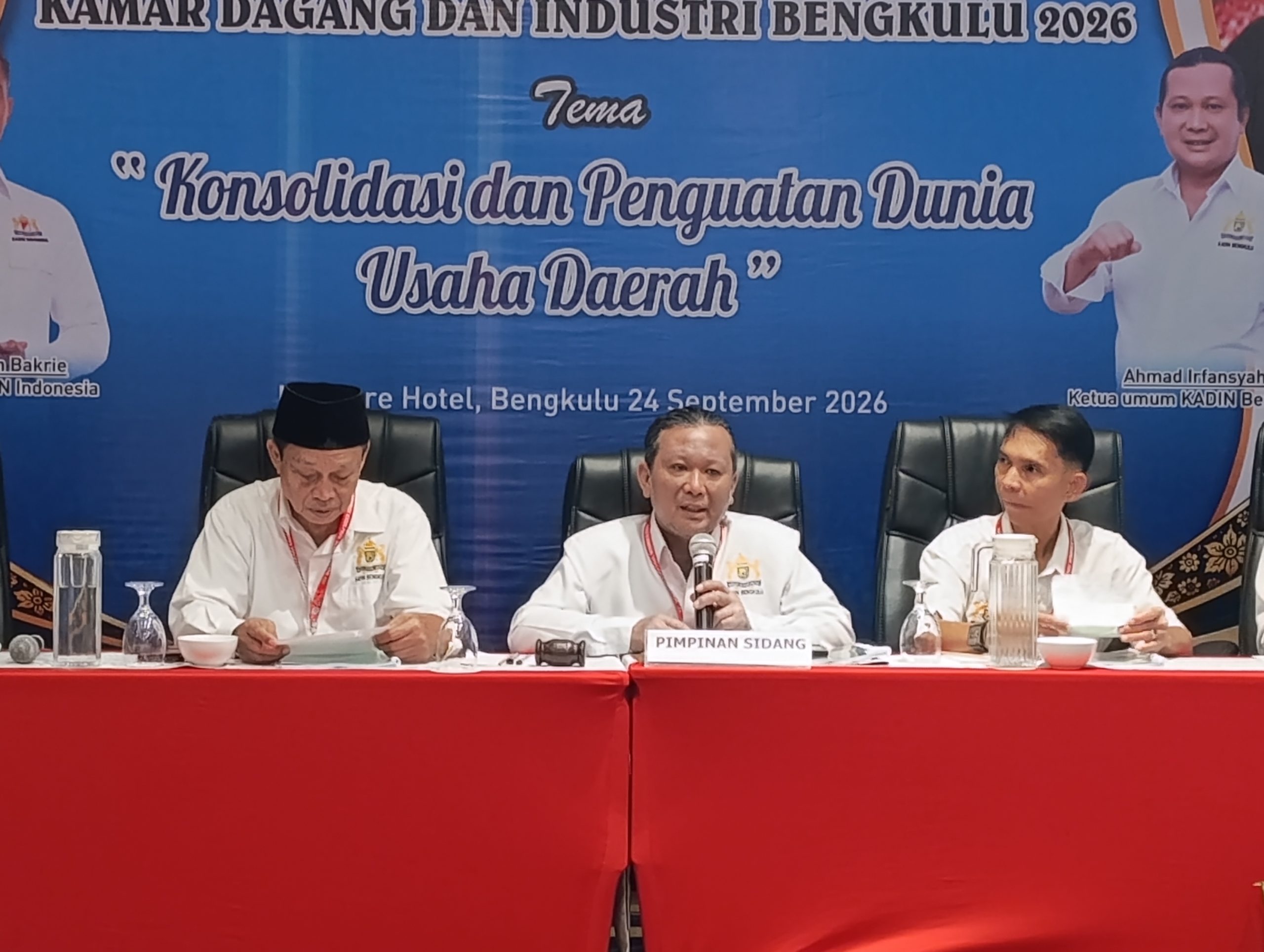Kadin Bengkulu Bawa 3 Rekomendasi ke Rapimnas, Soroti Izin Quarry hingga Pangan 30 Persen