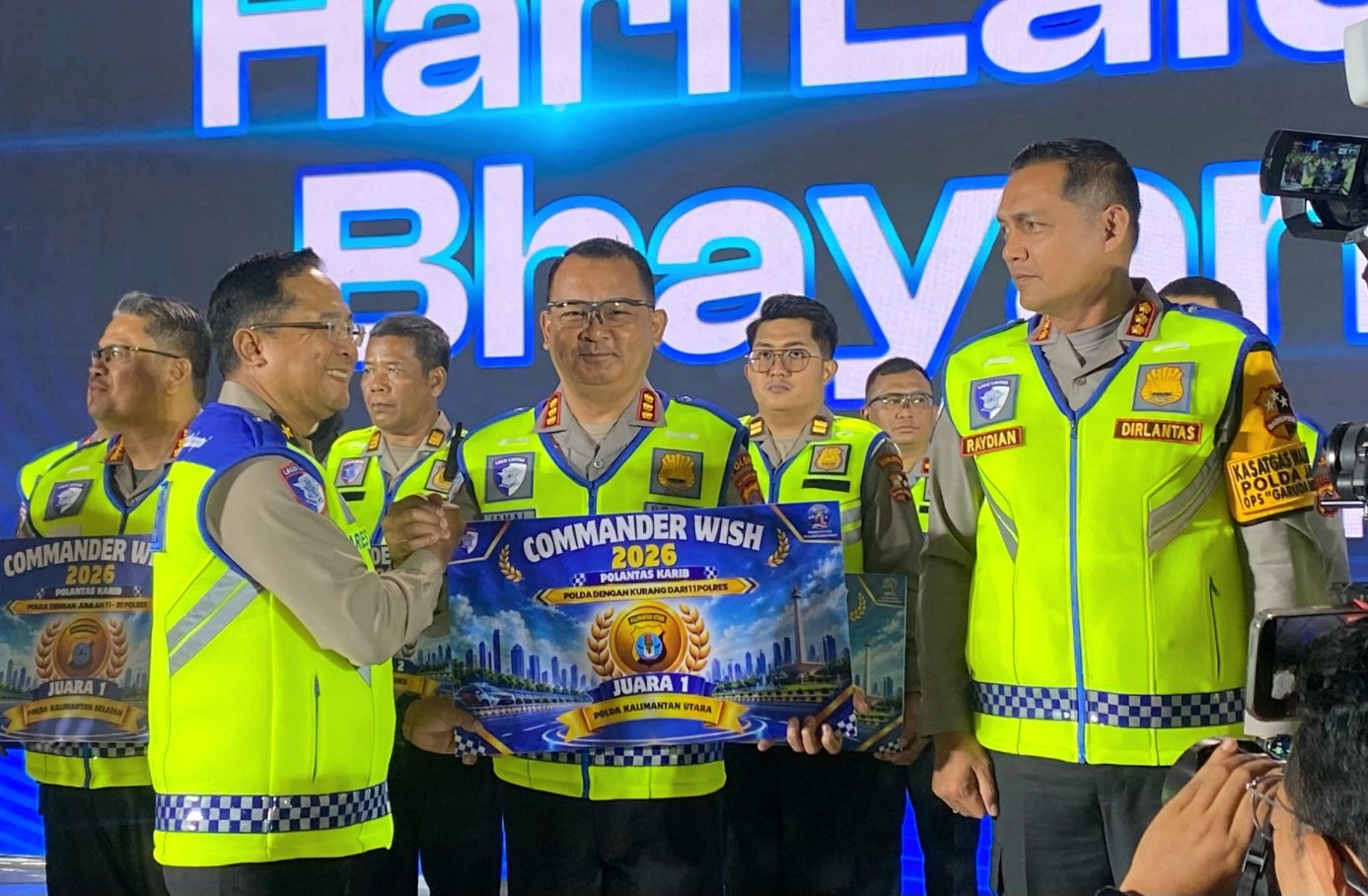 Ditlantas Polda Kaltara Raih 3 Penghargaan Nasional di HUT ke-71 Polantas, Ini Daftarnya