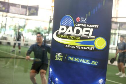 IDX Channel Gelar Smash The Market, Turnamen Padel Kedua Kumpulkan Emiten hingga Regulator