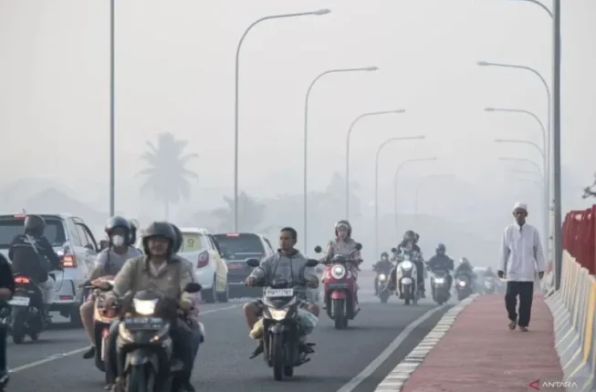 Kualitas Udara Palembang Kembali Masuk Level Berbahaya, 3 Wilayah Catat Indeks di Atas 300