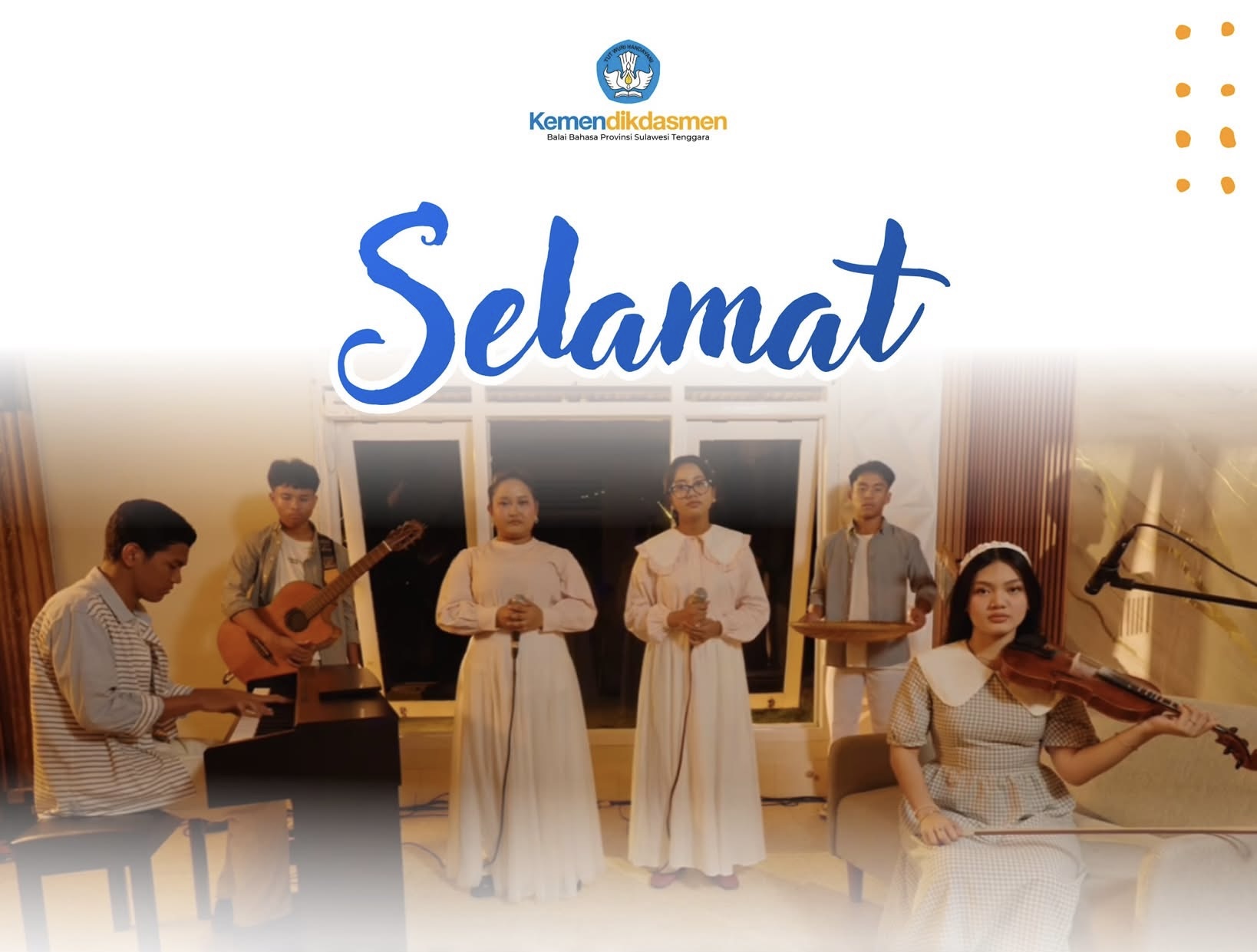 6 Siswa SMAN 1 Kendari Raih Juara II Festival Musikalisasi Puisi Tingkat Nasional 2026
