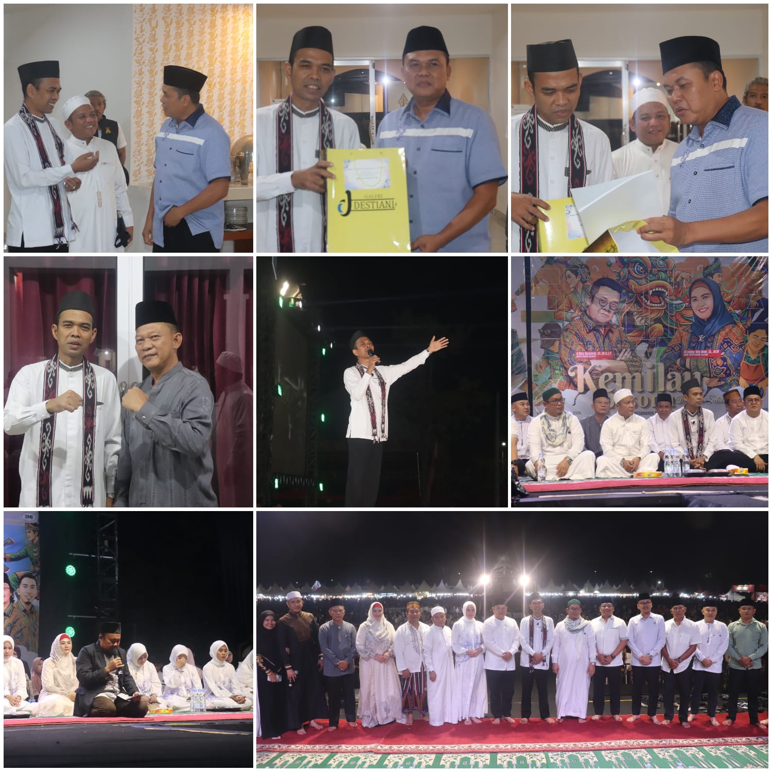 BNNK Bangka Selatan Hadiri Tabligh Akbar Ustaz Abdul Somad, Perkuat P4GN Lewat Pendekatan Agama