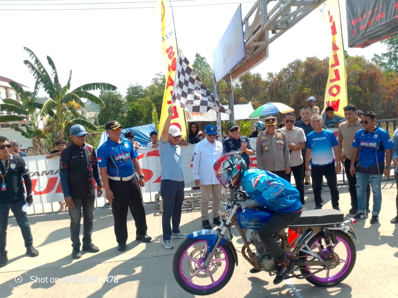 Kejurnas Drag Bike Sulbar Digelar di Jalur Arteri Mamuju, Gubernur Tekankan Keamanan dan Sportivitas