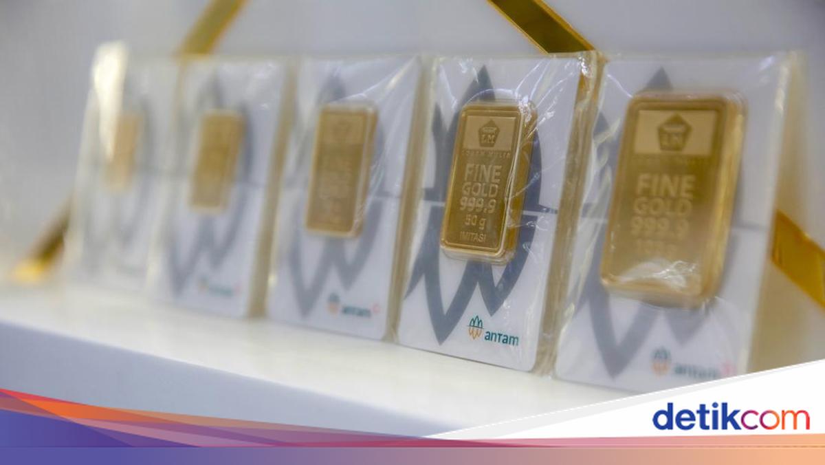 Harga Emas Antam Naik Rp 23.000, per Gram Jadi Rp 2.613.000