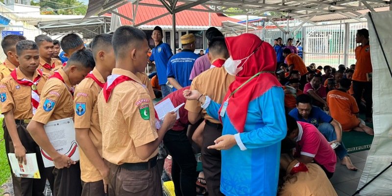 Lapas Tarakan dan Dinas Perpustakaan Kota Gelar Perpustakaan Keliling untuk 200-an Buku bagi Warga Binaan