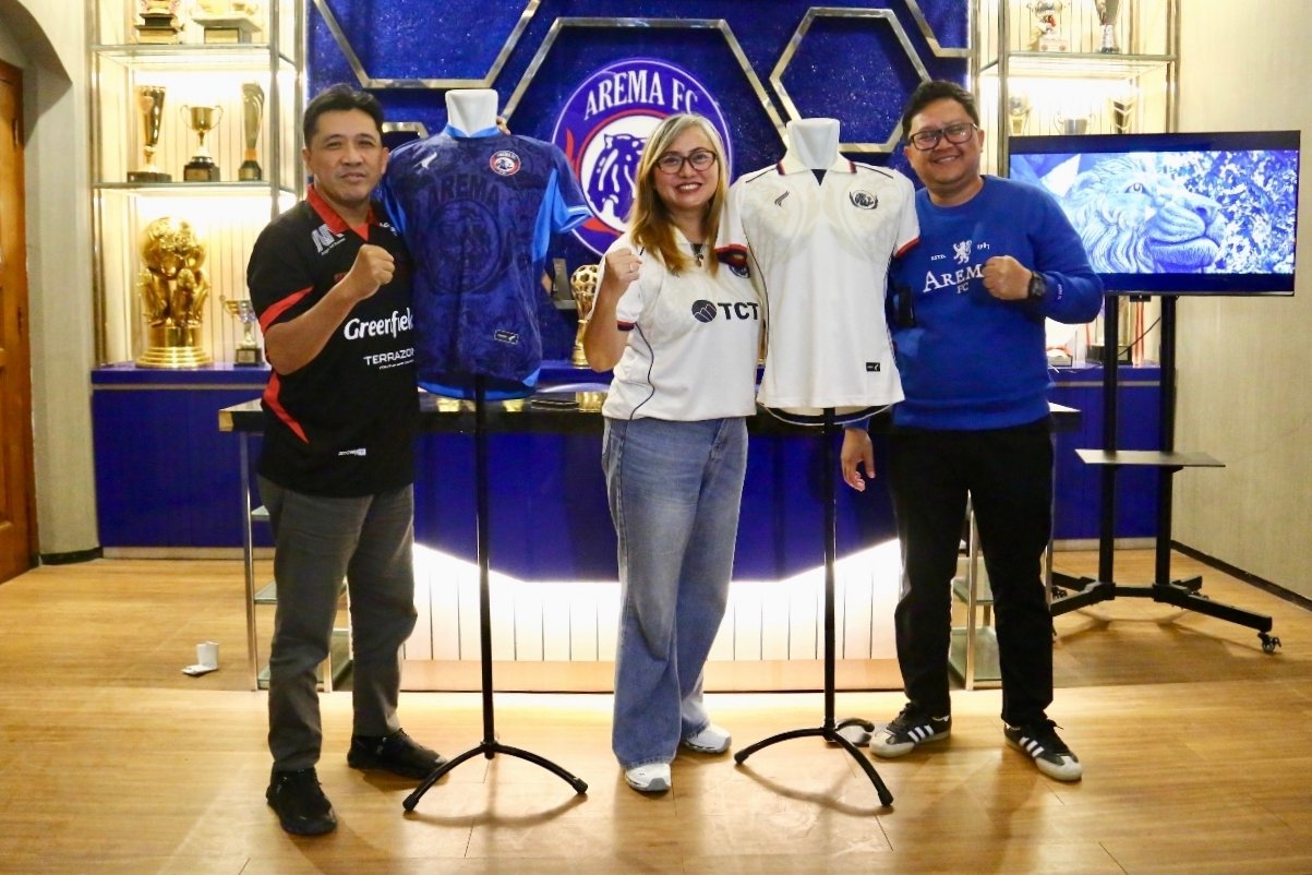 Merchandise Resmi Arema FC Kini Dijual di Garuda Store GBK Jakarta