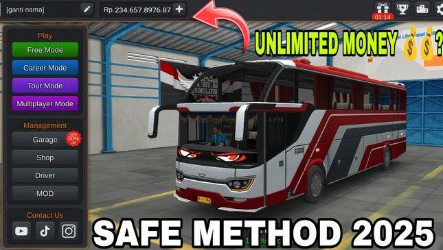 Bus Simulator Indonesia Update V4.5.2 Hadirkan Fitur Tangan Driver