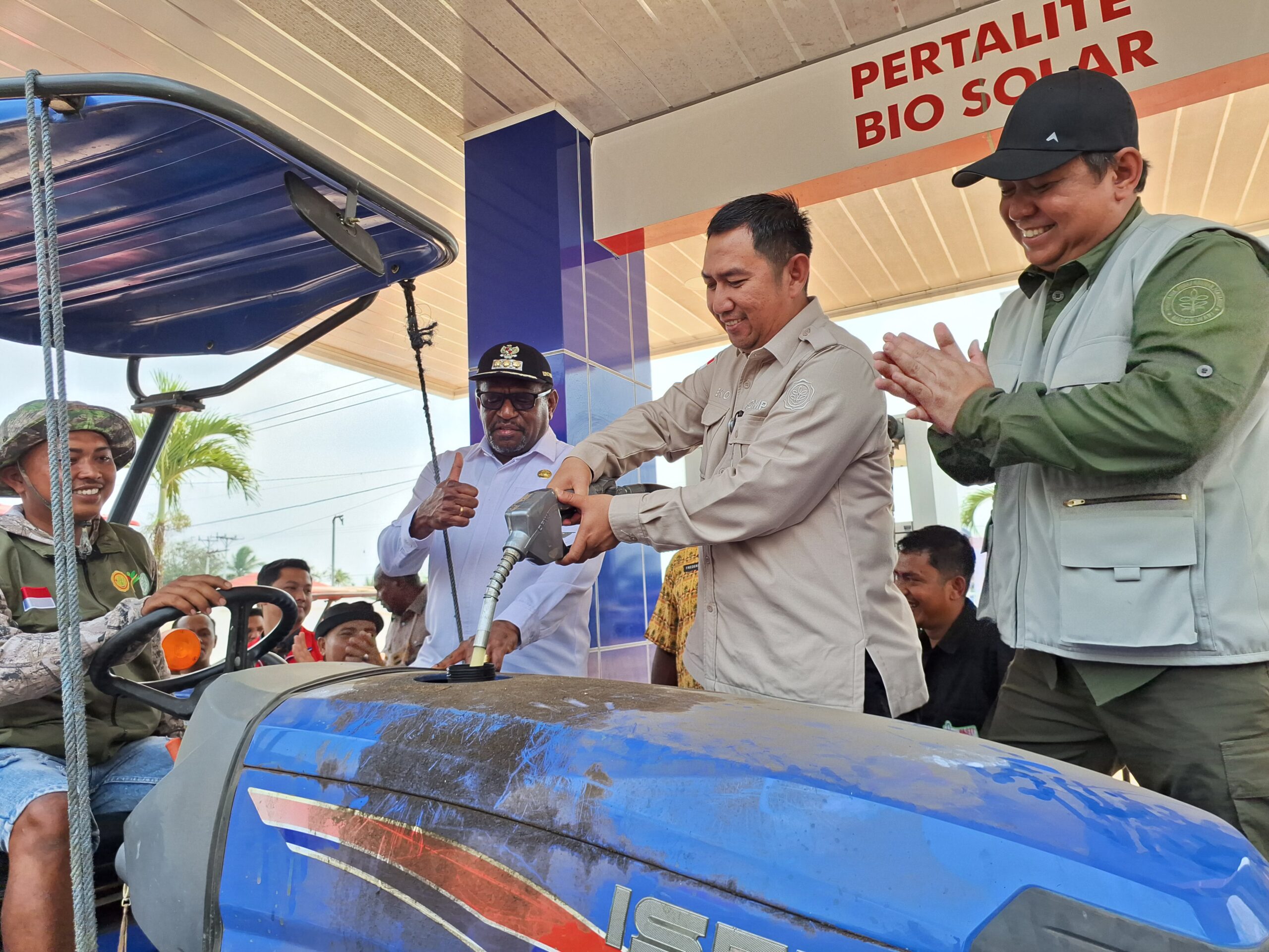 SPBU Tanah Miring Merauke Resmi Khusus Petani, Pertama di Indonesia Timur