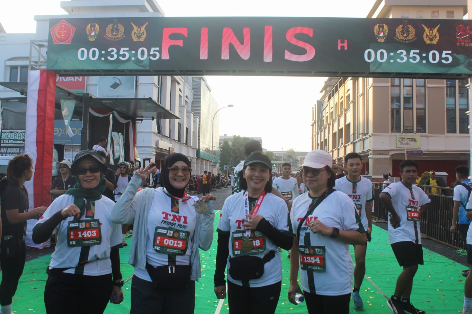 Kodim 1309/Manado Ikut Meriahkan TNI Prima Run 2026, 3.200 Peserta Ikuti Fun Run 5 KM di Megamas