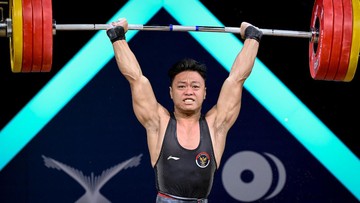 Rahmat Erwin Abdullah Raih Emas Angkat Besi Asian Games 2026