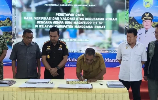Pemkab Manggarai Barat Tetapkan SKB Data Kerusakan Rumah Pascagempa M 7,7, Bantuan Stimulan Segera Diusulkan ke BNPB