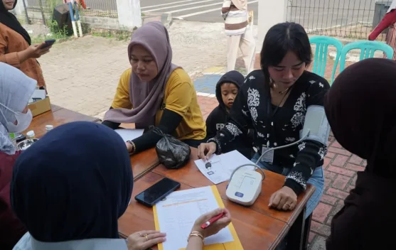 Rutan Pandeglang Gelar Cek Kesehatan Gratis untuk Pengunjung, Tukang Ojek, dan Warga Sekitar