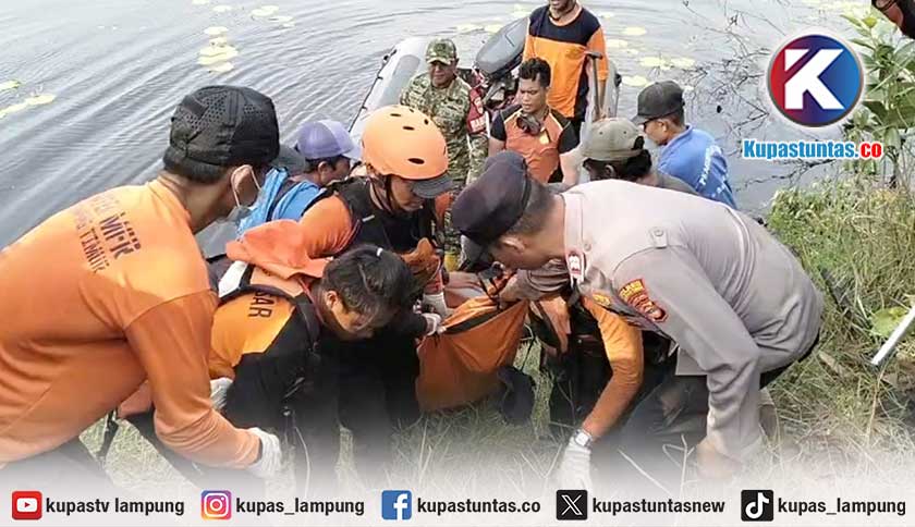 Warga Lampung Selatan Tenggelam di Eks Galian Pasir Lampung Timur, Korban Ditemukan Setelah 2 Sorti Penyelaman